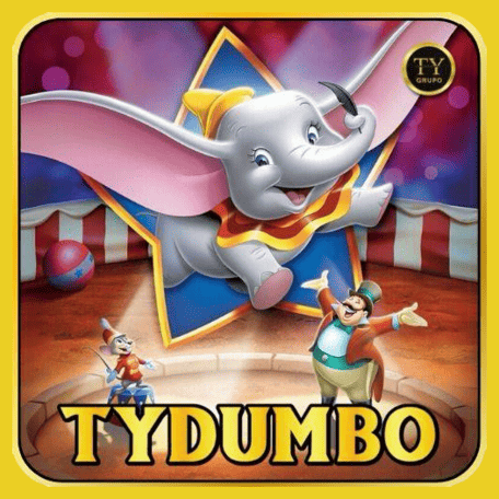 Imagem promocional da TYDUMBO mostrando a plataforma e suas vantagens